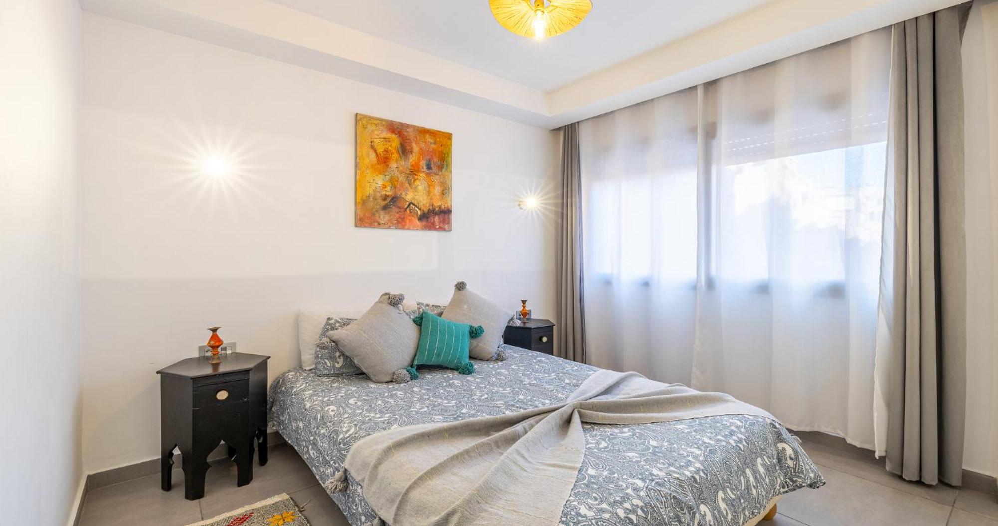 Lovely 2-Bedroom With Ac-Netflix-Nespreso مراكش المظهر الخارجي الصورة