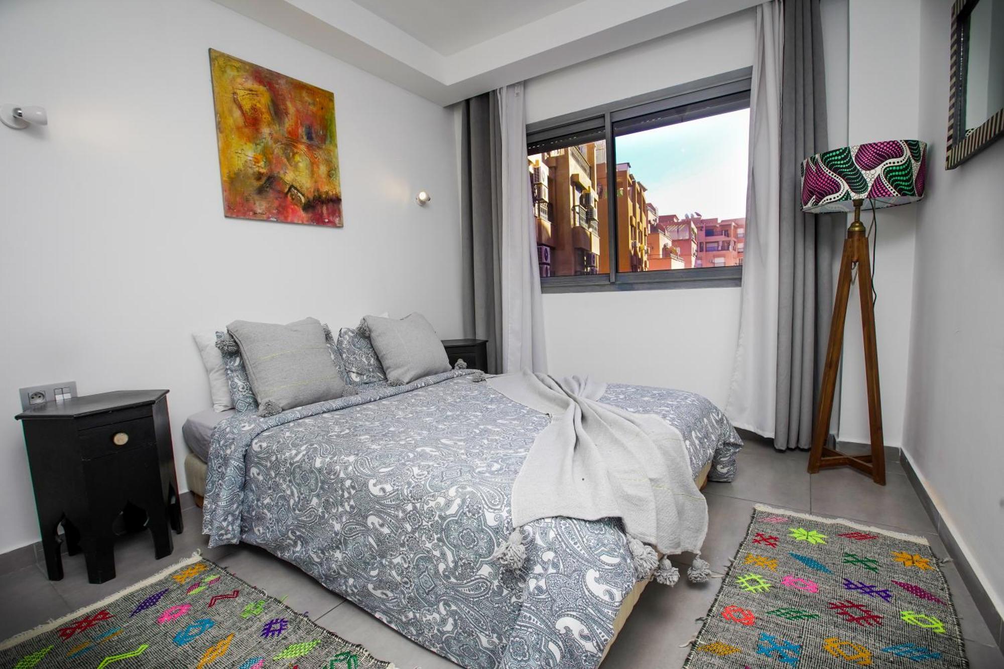 Lovely 2-Bedroom With Ac-Netflix-Nespreso مراكش المظهر الخارجي الصورة